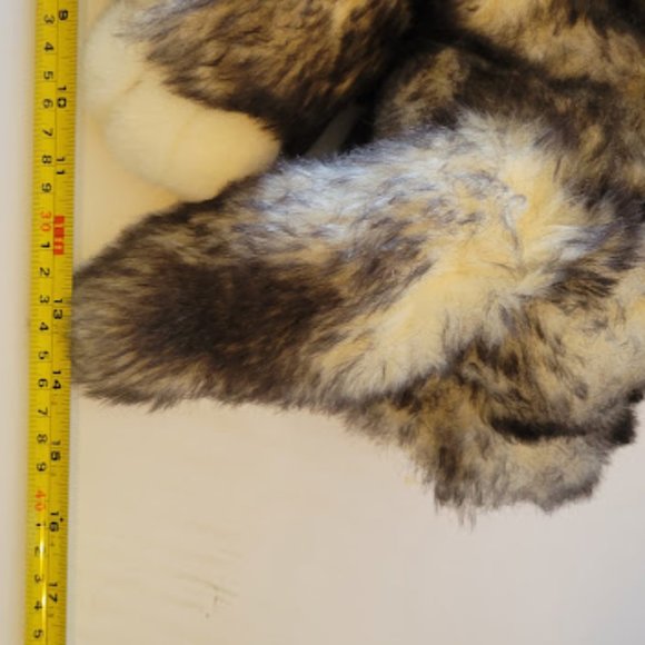 Realistic Floppy Eared Bunny Rabbit 16" - Picture 4 of 4